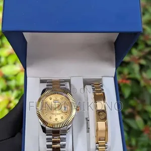 Rolex Watch and Bracelet Set - 5