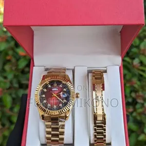Rolex Watch and Bracelet Set - 6