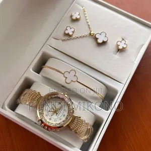 Women's Watch and Jewelry Set - 2