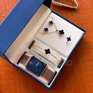 Women's Watch and Jewelry Set - 4