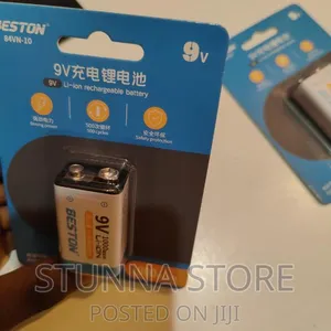 9V Rechargeable Battery