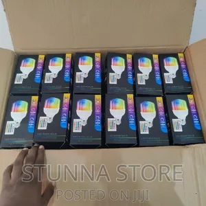 Smart LED Bulb yenye Remote - 2