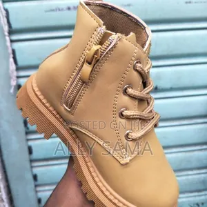 Kids Unisex Boots Brown - 2