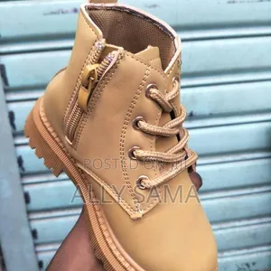 Kids Unisex Boots Brown - 3