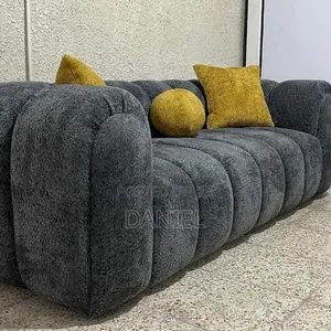 Sofa ya Watu Wawili - Fibre, Spring na Sponge Kamili