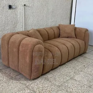 Sofa ya Watu Wawili - Fibre, Spring na Sponge Kamili - 2