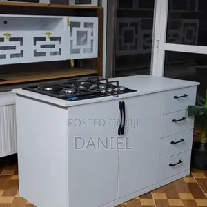 Kabati la Jikoni Nyeupe Futi 5 Pana - 2