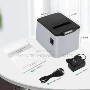 Bluetooth 80mm Receipt Printer - 6