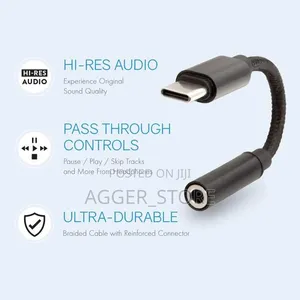 Type C to 3.5mm Audio Aux Adapter - 4