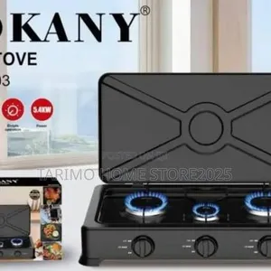 Sokany 3 Plate Gas Stove