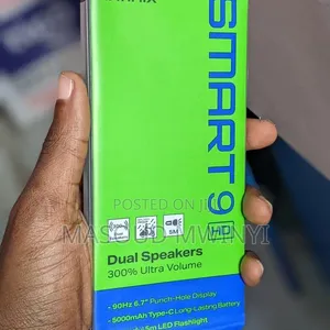 Infinix Smart 9 Mpya 128GB Nyeusi