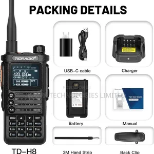 TID TD-H8 10km Walkie Talkie - 3