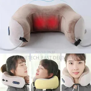 Portable U-Shaped Electric Neck Massager Pillow