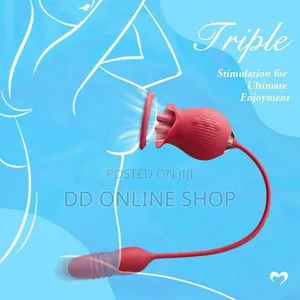 Pulsating Rose Vibrator G-Spot na Kichochea cha Klitorisi - 2
