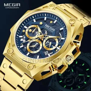 Saa ya Kipekee ya Megir Quartz