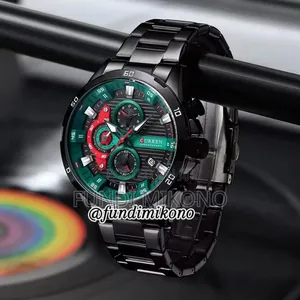 Saa ya Anasa ya Curren Quartz - 4