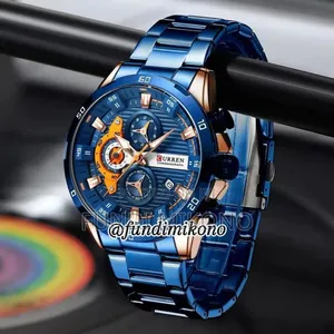 Saa ya Anasa ya Curren Quartz - 5
