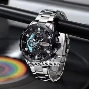 Saa ya Anasa ya Curren Quartz - 6