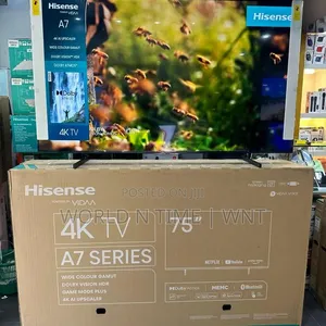 Hisense 75" A7 Series Smart UHD HDR Vidaa Dolby 75A7K