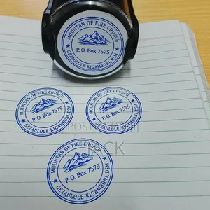 Round and Logo Stamps