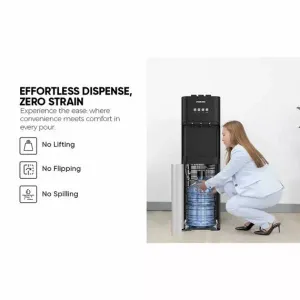 Nikai Water Dispenser 3 Taps with Storage Cabinet NWD1900C