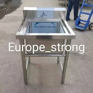 Sinki la Jikoni la Chuma cha Pua, Bakuli Moja, Linalojitegemea