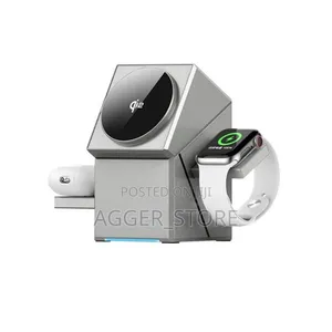 Wireless Charging Station for Phone, AirPods, and Smartwatch - 2