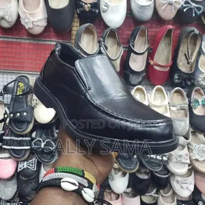 Back to School Shoes Full Black for Boys