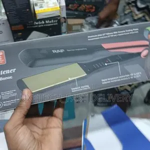 RAF Hair Straightener R.442R Ceramic Plates