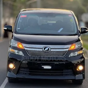 Toyota Vellfire 2012 Black - 3