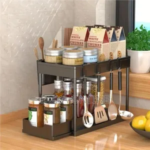 2-Tier Sliding Rack Drawer - 2