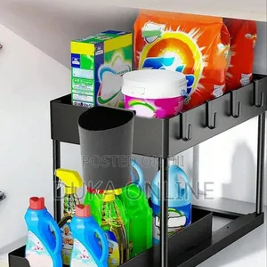 2-Tier Sliding Rack Drawer - 4
