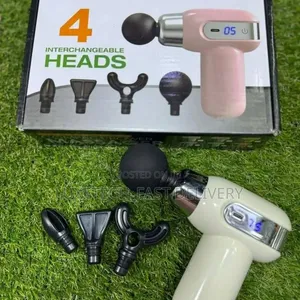 Rechargeable Compact 4-in-1 Massager with Digital Display - 2