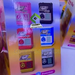 Smart Money Box with Password - Home Bank - 6