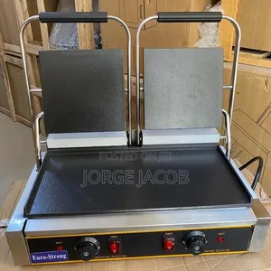Europe Strong Double Electric Griddle Panini Press