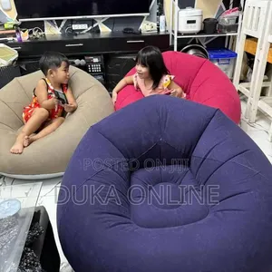 Inflatable Bean Bag Cozy Sofa - 4