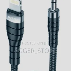Faster Aux to Lightning Cable