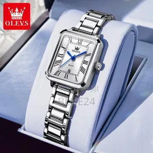 Saa ya Olevs 5641 ya Kike Maridadi ya Mraba Quartz - 4