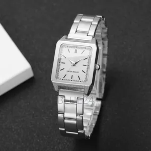 2pcs Fashion Square Dial Women's Quartz Wristwatches - 5