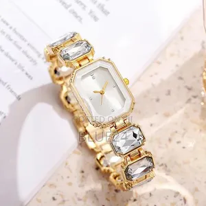New Women's Cadisen Ceramic Square Quartz Watch - 2