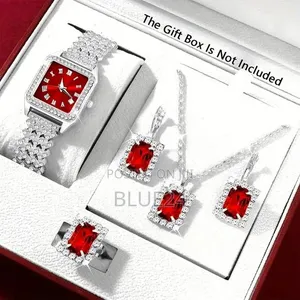5-Piece Women's Luxury Quartz Watch Set - 2