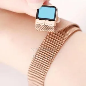 2-Piece Rectangular Women's Quartz Watch Set with Magnetic Buckle - 3