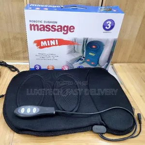 Mini Robotic Cushion Massager with Heat Therapy
