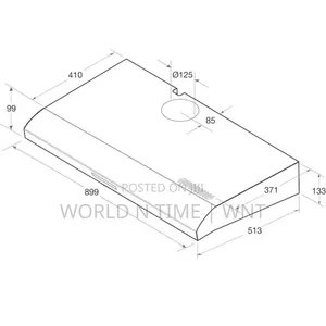 Ariston Cooker Hood 90cm Freestanding Stainless Steel SL19.1(IX) - 4