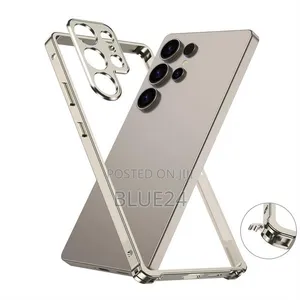 Kesi ya Aluminium Alloy Frame Bumper kwa Samsung Galaxy S24 Plus - 2