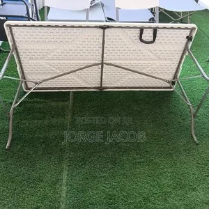 Meza ya Kukunja ya Futi 6, Inabebeka na Imara - 2