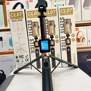 Kijiti cha Selfie cha Aluminium chenye Tripod - 2