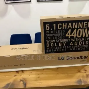 LG S60T Wireless Soundbar 440W yenye Dolby Audio 5.1 Channel