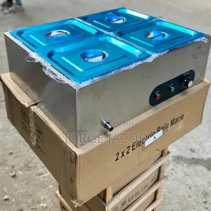 2x2 Electric Bain-Marie Commercial Food Warmer
