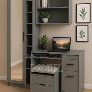 Kabati la Nguo na Dressing Table Combination - 2